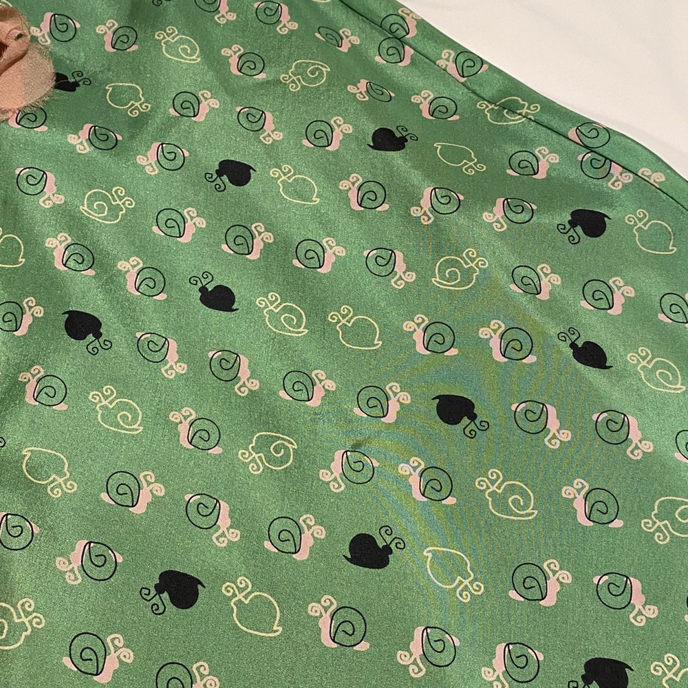 Vintage Hype Green Silk Dress - Picture 11 of 11